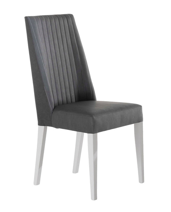 J&M Furniture - Luxuria Modern Dining Chair in Grey -Set of 2- 18122-DC