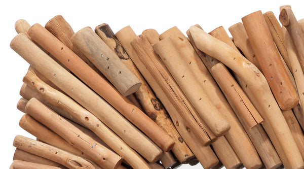 Jamie Young Company - Driftwood Rectangle Mirror - M132 - GreatFurnitureDeal