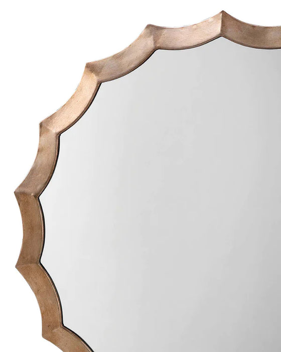 Jamie Young Company - Round Scalloped Mirror - M3 - GreatFurnitureDeal