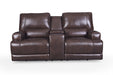 GFD Leather - Tahoe Dual Zero Gravity Power Console Loveseat  - M522-20 - GreatFurnitureDeal