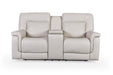 GFD Leather - Austin Dual Zero Gravity Power Loveseat with Console - M523-20 - GreatFurnitureDeal