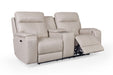 GFD Leather - Bandera Dual Zero Gravity Power Loveseat with Console - M538-20 - GreatFurnitureDeal