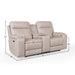 GFD Leather - Bandera Dual Zero Gravity Power Loveseat with Console - M538-20 - GreatFurnitureDeal