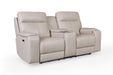 GFD Leather - Bandera Dual Zero Gravity Power Loveseat with Console - M538-20 - GreatFurnitureDeal