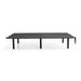 Malouf - Upholstered Highrise™ Bed Frame - GreatFurnitureDeal
