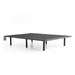 Malouf - Upholstered Highrise™ Bed Frame - GreatFurnitureDeal