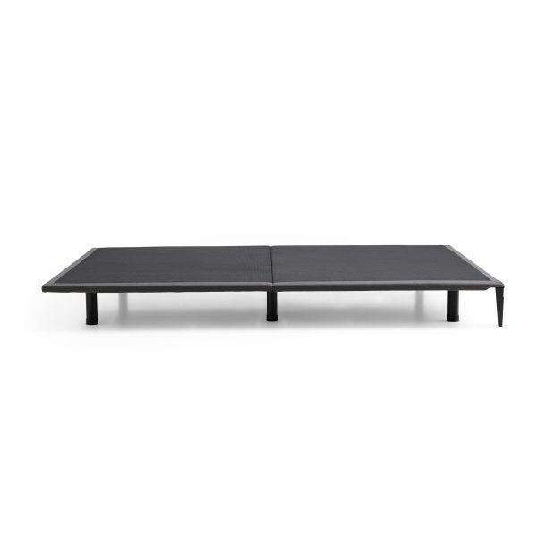 Malouf - Upholstered Highrise™ Bed Frame - GreatFurnitureDeal