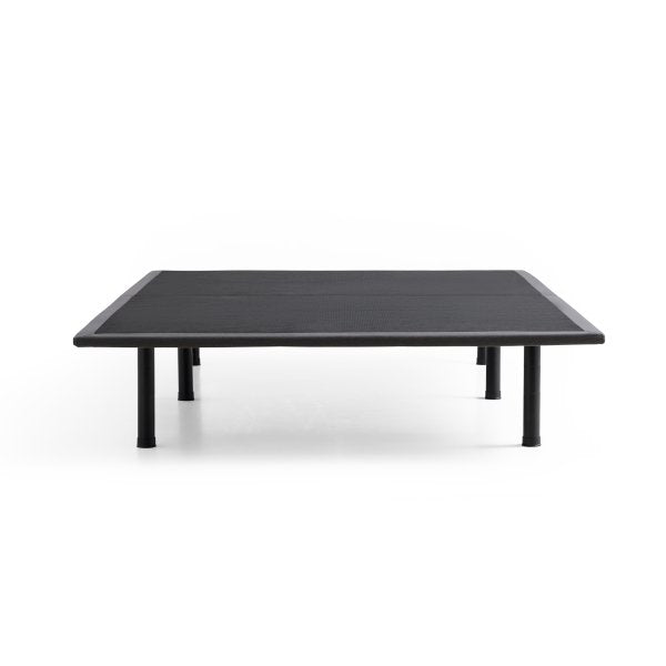 Malouf - Upholstered Highrise™ Bed Frame - GreatFurnitureDeal