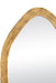 Worlds Away - Organic Oval Shaped Mirror In Brass Finish - MACY - GreatFurnitureDeal