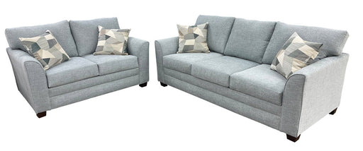 Mariano Italian Leather Furniture - Madison Loveseat in Quandro Blue - 930-20 - GreatFurnitureDeal