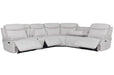 Parker Living - Alpine 6 Piece Zero Gravity Modular Power Reclining Sectional in Airy Snow - MALP-PACKA(HZ)-AISN - GreatFurnitureDeal