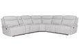 Parker Living - Alpine 6 Piece Zero Gravity Modular Power Reclining Sectional in Airy Snow - MALP-PACKA(HZ)-AISN - GreatFurnitureDeal