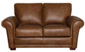 Mariano Italian Leather Furniture - Mark 4 PC Living Room Set in Cinnamon - Mark-CINNAMON-SLCO - GreatFurnitureDeal