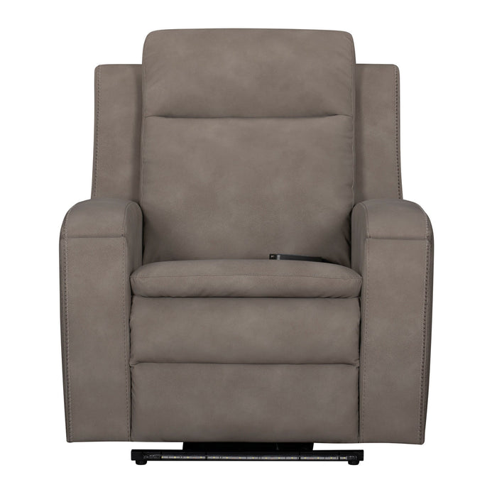 Parker Living - Armstrong Power Recliner with Heat Massage & Rocker in Buffy Taupe - MARM-812P5-BFTP - GreatFurnitureDeal