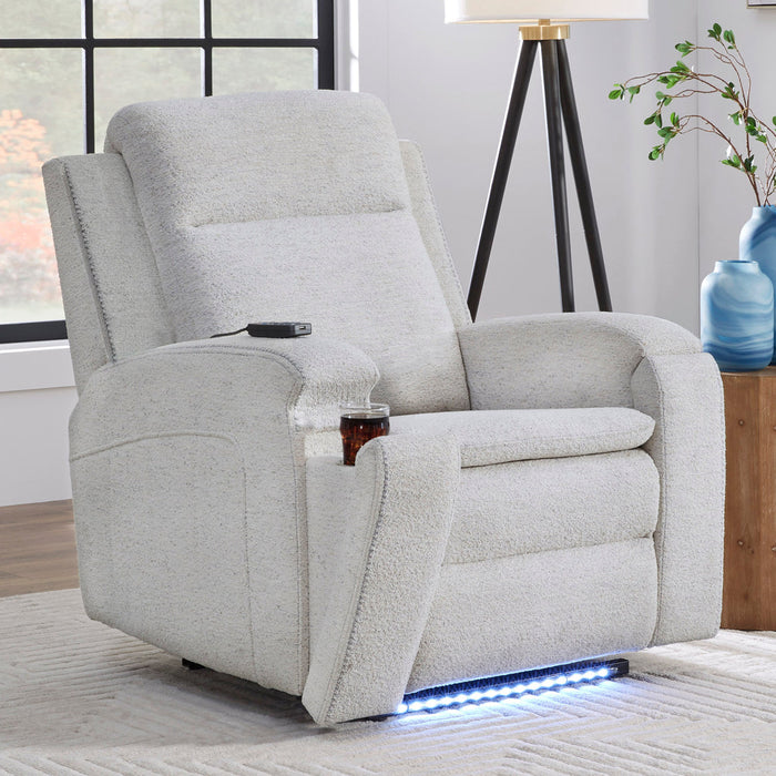 Parker Living - ARMSTRONG - CLEARWATER SAND Power Recliner with Heat, Massage & Auto-Glide - MARM-812P5-CWSN - GreatFurnitureDeal