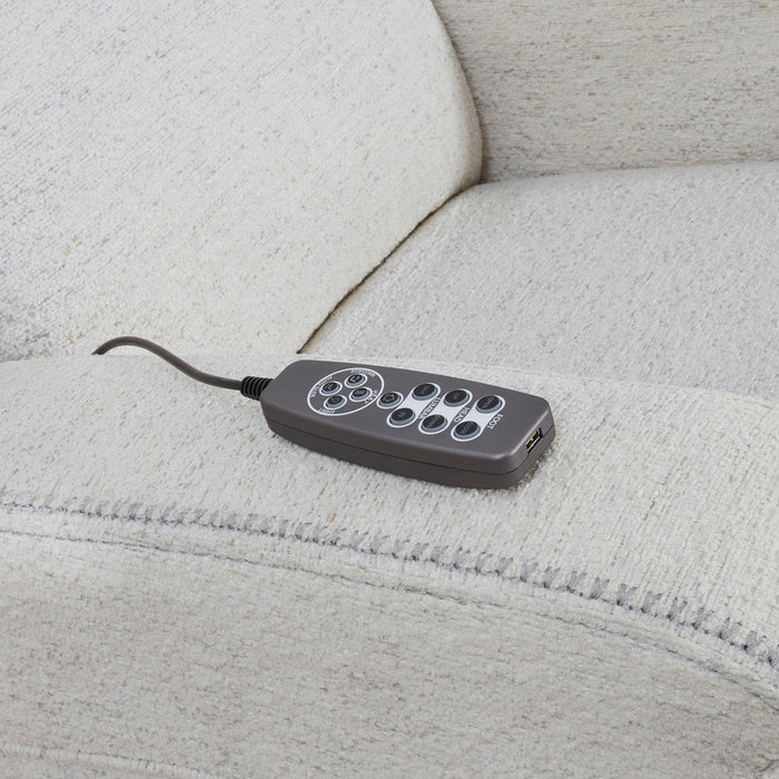 Parker Living - ARMSTRONG - CLEARWATER SAND Power Recliner with Heat, Massage & Auto-Glide - MARM-812P5-CWSN - GreatFurnitureDeal