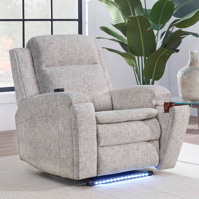 Parker Living - ARMSTRONG - SOUTHAMPTON SHORE Power Recliner with Heat, Massage & Auto-Glide - MARM-812P5-SHSE