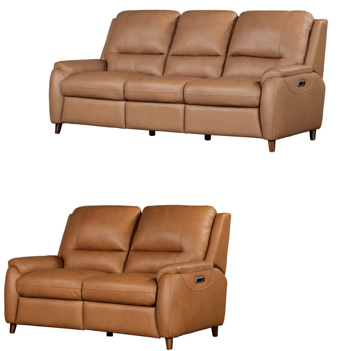 Parker Living - Austin Caramel Cream 2 Piece Power Sofa Set - MAUS#832PH-822PH-CMCR - GreatFurnitureDeal