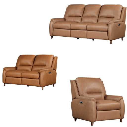 Parker Living - Austin Caramel Cream 3 Piece Power Living Room Set - MAUS#832PH-822PH-812PH-CMCR - GreatFurnitureDeal