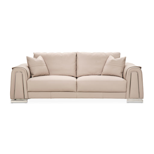 AICO Furniture - Mia Bella"Bergamo"Sofa"St. Steel - MB-BRGMO15-TPE-13 - GreatFurnitureDeal