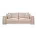 AICO Furniture - Mia Bella"Bergamo"Sofa"St. Steel - MB-BRGMO15-TPE-13 - GreatFurnitureDeal