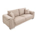 AICO Furniture - Mia Bella"Bergamo"Sofa"St. Steel - MB-BRGMO15-TPE-13 - GreatFurnitureDeal