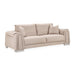 AICO Furniture - Mia Bella"Bergamo"2 Piece Sofa Set"St. Steel - MB-BRGMO15-BRGMO25-TPE-13 - GreatFurnitureDeal