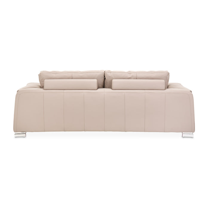 AICO Furniture - Mia Bella"Bergamo"Sofa"St. Steel - MB-BRGMO15-TPE-13 - GreatFurnitureDeal