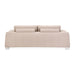 AICO Furniture - Mia Bella"Bergamo"Sofa"St. Steel - MB-BRGMO15-TPE-13 - GreatFurnitureDeal