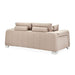 AICO Furniture - Mia Bella"Bergamo"2 Piece Sofa Set"St. Steel - MB-BRGMO15-BRGMO25-TPE-13 - GreatFurnitureDeal