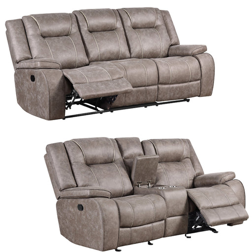 Parker Living - Blake 2 Piece Manual Sofa Set in Desert Taupe - MBLA#832-DTAU-2SET - GreatFurnitureDeal