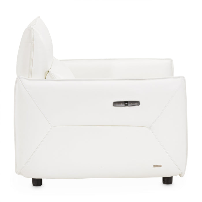 AICO Furniture - Mia Bella Matching Chair in Snow White - MBLP-VRNA35-WHT-00 - GreatFurnitureDeal