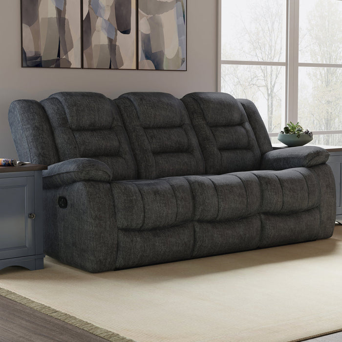 Parker Living - Bolton Manual Dual Reclining Sofa in Misty Storm - MBOL#832-MISS - GreatFurnitureDeal