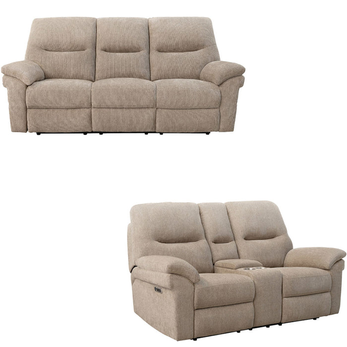 Parker Living - Bryant 2 Piece Power Sofa Set in Ruffles Wicker - MBRY#832PH-RFW-2SET - GreatFurnitureDeal