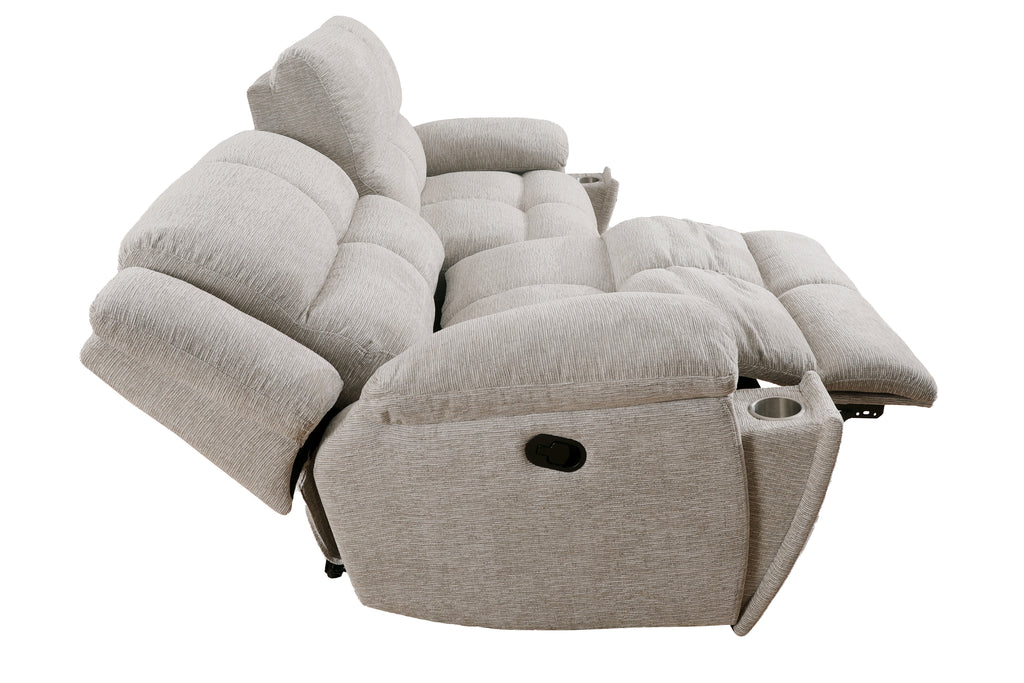 Parker Living - Buster 3 Piece Power Reclining Living Room Se in Opal Taupe - MBUS-321-OPTA - GreatFurnitureDeal