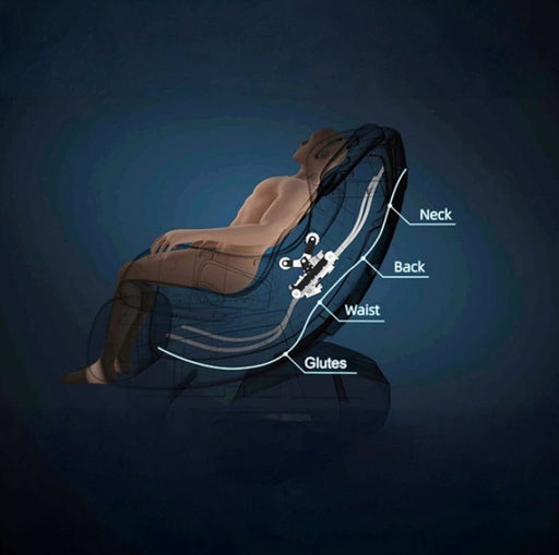 Furniture of America - Martinus Massage Chair in Black - MC0001BK - GreatFurnitureDeal
