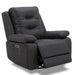 Parker Living - Caldwell Power Swivel Glider Recliner in Tahoe Charcoal (Set of 2) - MCAL#812GSPH-TACH - GreatFurnitureDeal