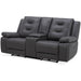 Parker Living - Caldwell 3 Piece Power Reclining Living Room Set in Tahoe Charcoal - MCAL-321PH-TACH-3SET - GreatFurnitureDeal