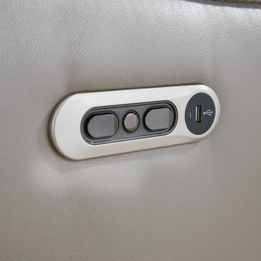 Parker Living - Canterbury 6 Piece Modular Power Reclining Sectional in Pewter - MCAN-PACKA(HZ)-PEW - GreatFurnitureDeal