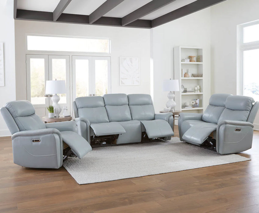 Parker Living - Cascade 2 Piece Power Reclining Living Room Set in Seamist Grey - MCAS#832PH-SMGR-2SET - GreatFurnitureDeal