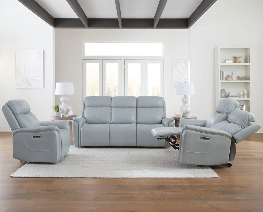 Parker Living - Cascade Power Reclining Loveseat in Seamist Grey - MCAS#822PH-SMGR - GreatFurnitureDeal