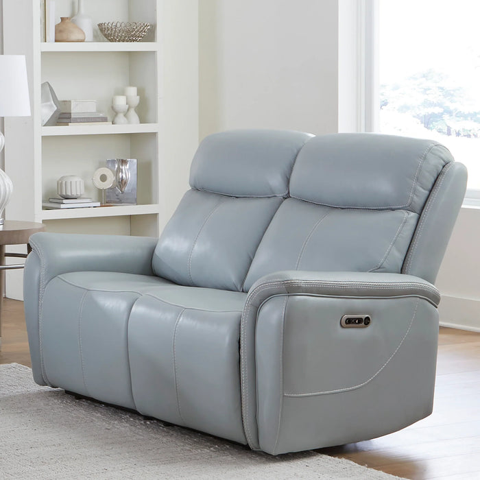 Parker Living - Cascade Power Reclining Loveseat in Seamist Grey - MCAS#822PH-SMGR - GreatFurnitureDeal