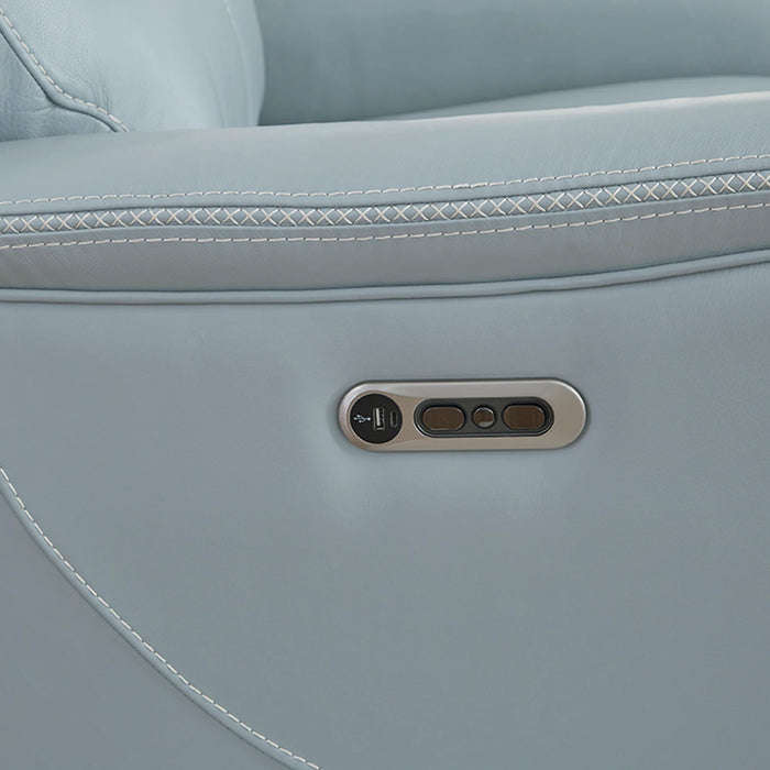 Parker Living - Cascade Power Reclining Loveseat in Seamist Grey - MCAS#822PH-SMGR - GreatFurnitureDeal