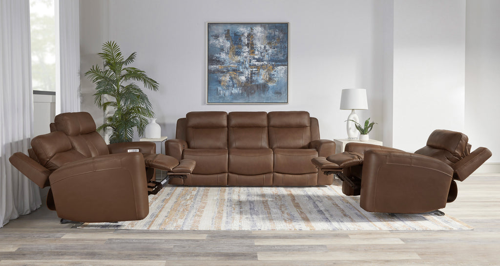 Parker Living - Calgary Power Reclining Sofa in Autumn Umber - MCGR#832PH-ATUB - GreatFurnitureDeal
