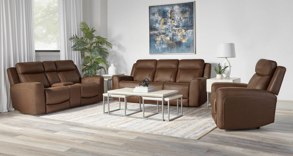 Parker Living - Calgary Power Reclining Sofa in Autumn Umber - MCGR#832PH-ATUB - GreatFurnitureDeal