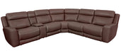 Parker Living - Calgary 6 Piece Modular Power Reclining Sectional Sofa in Autumn Umber - MCGR-PACKA(H)-ATUB - GreatFurnitureDeal
