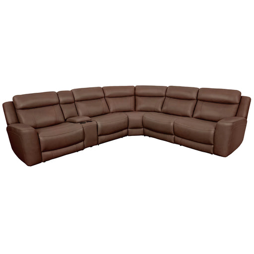 Parker Living - Calgary 6 Piece Modular Power Reclining Sectional Sofa in Autumn Umber - MCGR-PACKA(H)-ATUB - GreatFurnitureDeal