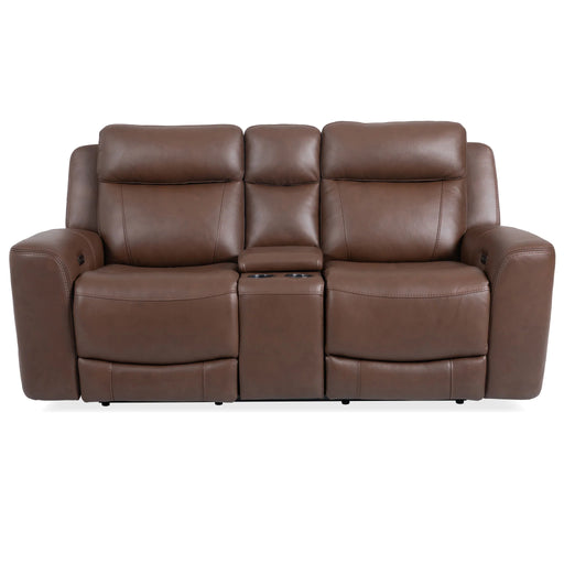 Parker Living - Calgary Power Reclining Console Loveseat in Autumn Umber - MCGR#822CPH-ATUB - GreatFurnitureDeal