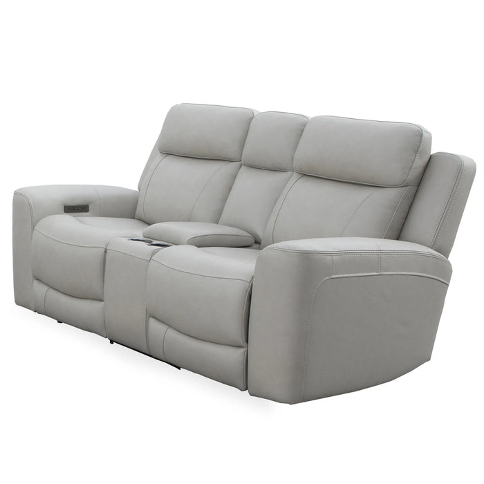 Parker Living - Calgary Power Console Loveseat in Stone - MCGR#822CPH-STNE - GreatFurnitureDeal