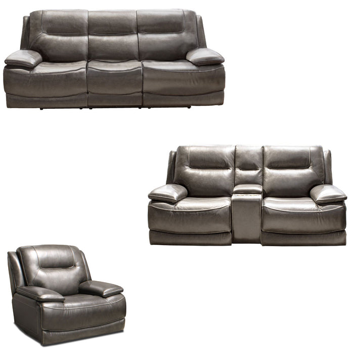 Parker Living - Colossus 3 Piece Power Living Room Set in Napoli Grey - MCOL#832PHZ-NGR-3SET